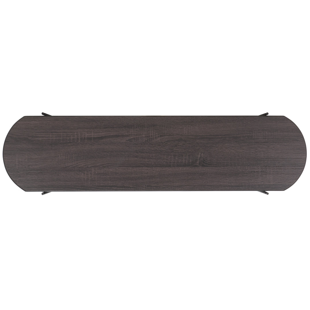 DARK GREY OAK / BLACK