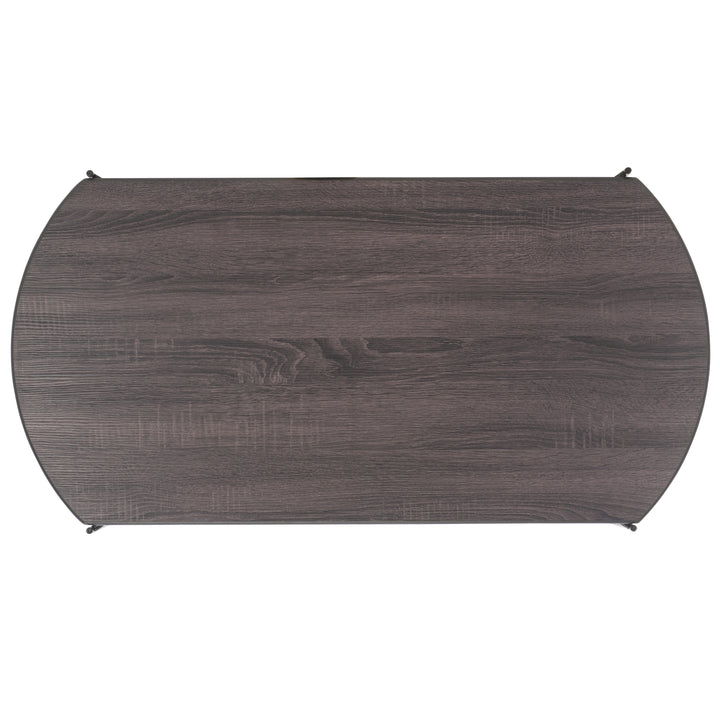 DARK GREY OAK / BLACK