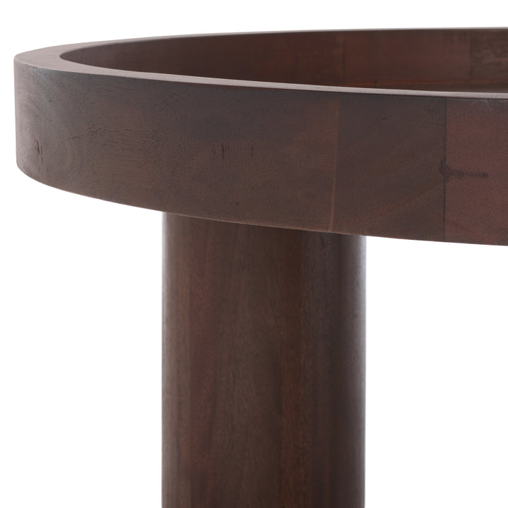 MORK 3 LEG ROUND COFFEE TABLE - AmericanHomeFurniture