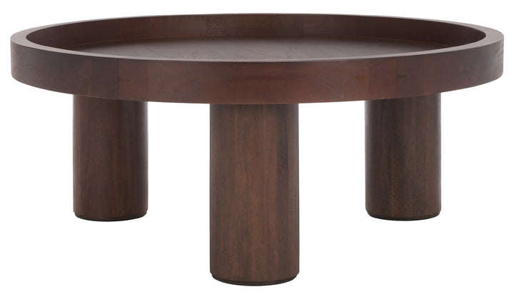 MORK 3 LEG ROUND COFFEE TABLE - AmericanHomeFurniture