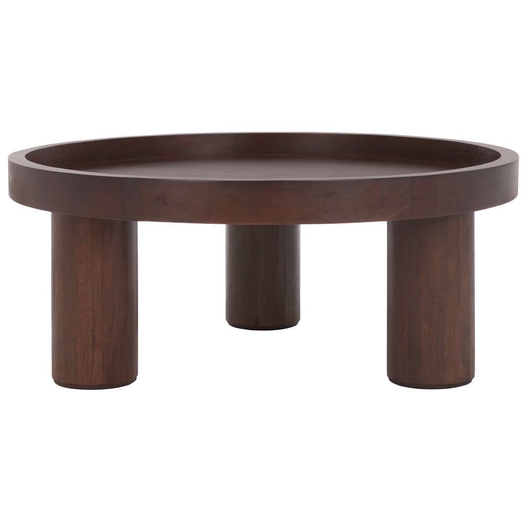 MORK 3 LEG ROUND COFFEE TABLE - AmericanHomeFurniture