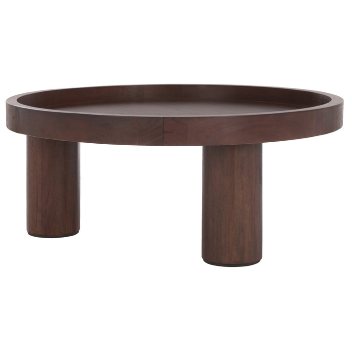 MORK 3 LEG ROUND COFFEE TABLE - AmericanHomeFurniture