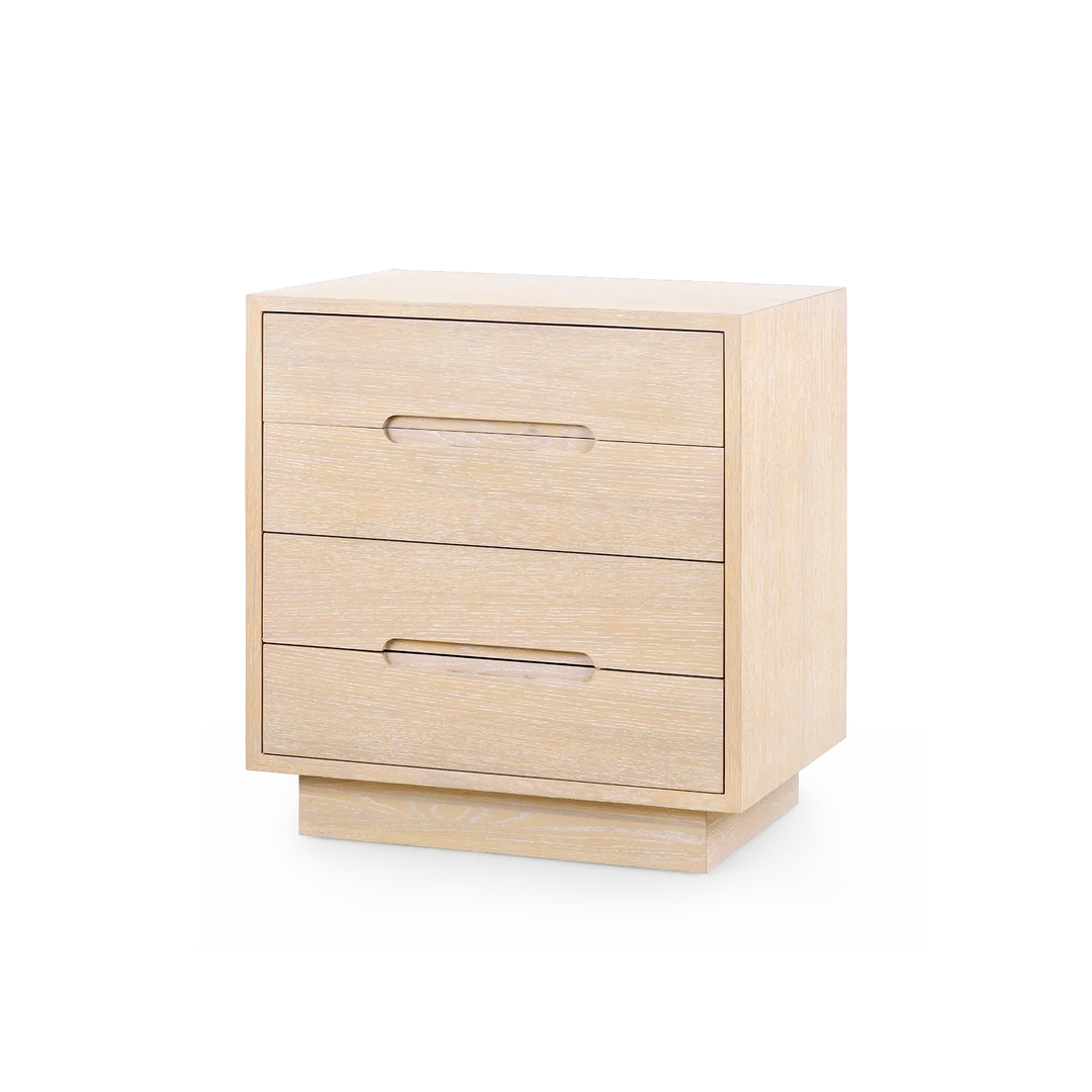 Cora 4-Drawer End Table