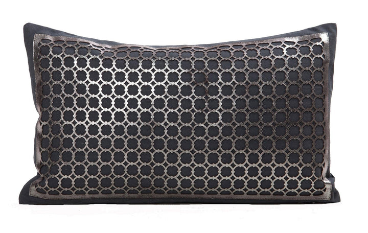 Cowhide Cushion Laser Cut Rectangle - AmericanHomeFurniture