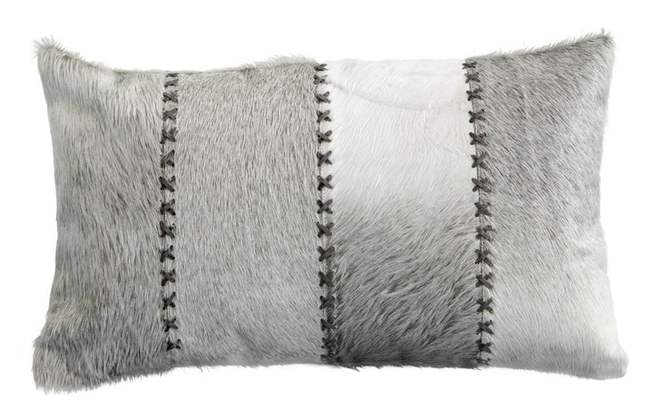 Cowhide Lumbar Cushion - AmericanHomeFurniture