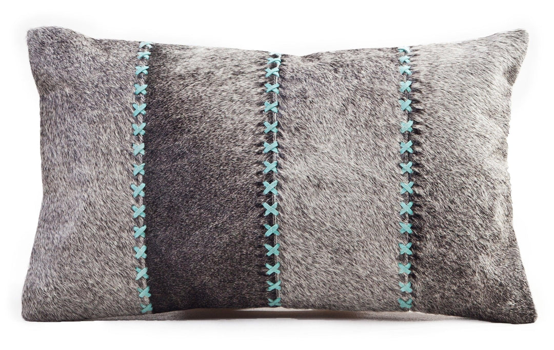 Cowhide Lumbar Cushion - AmericanHomeFurniture