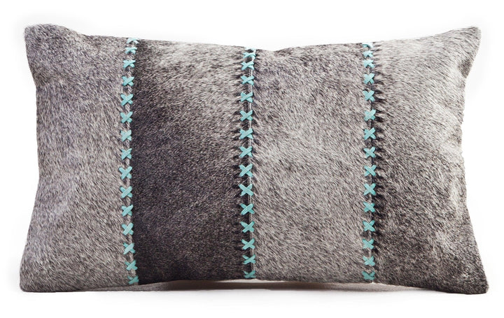 Cowhide Lumbar Cushion - AmericanHomeFurniture