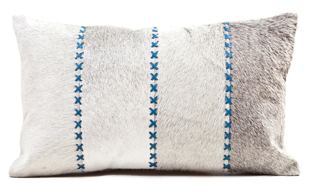 Cowhide Lumbar Cushion - AmericanHomeFurniture