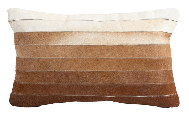 Cowhide Lumbar Cushion - AmericanHomeFurniture
