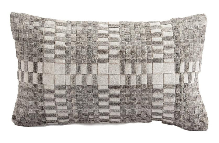 Cowhide Lumbar Cushion - AmericanHomeFurniture