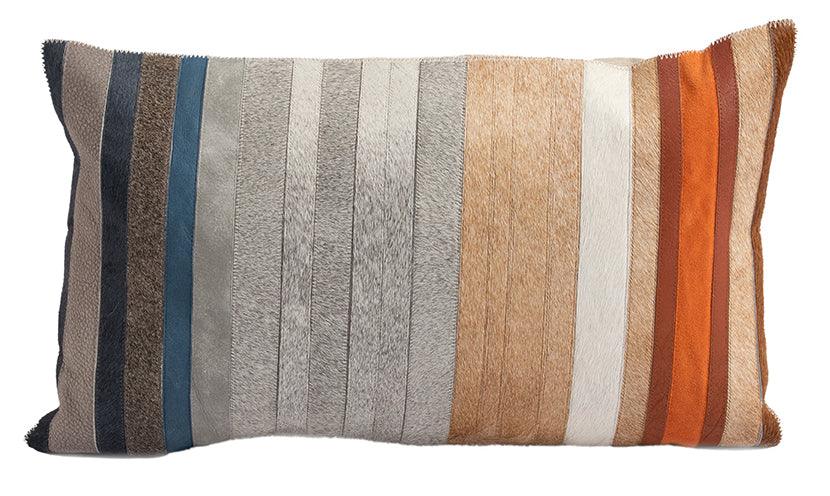 Cowhide Lumbar Cushion - AmericanHomeFurniture