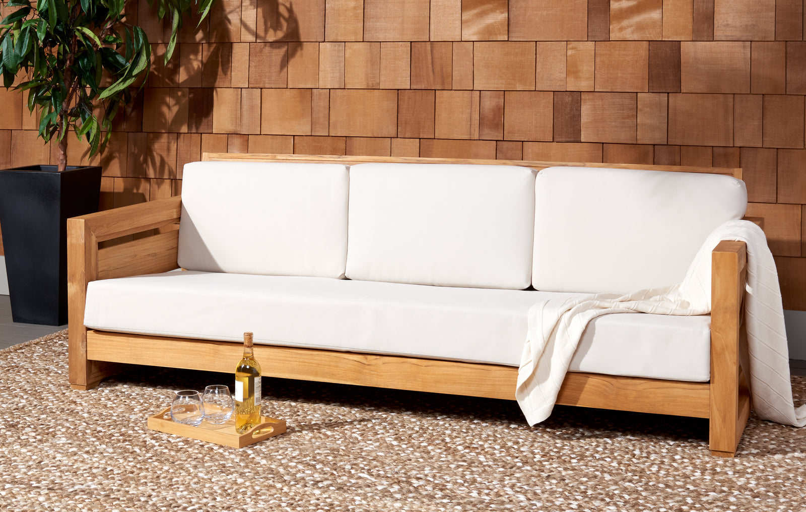NATURAL / WHITE / 83.5 x 37 x 29.3