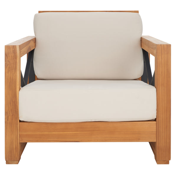 Buy Safavieh Curacao Teak Club Chair Cpt1009a - American Home Furniture