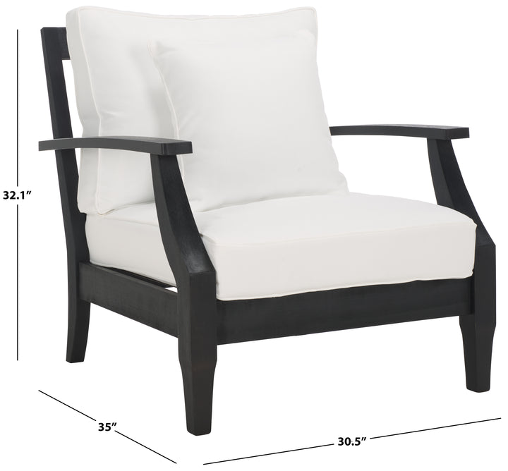 30.5"W x 35"D x 32.1"H / Black / White