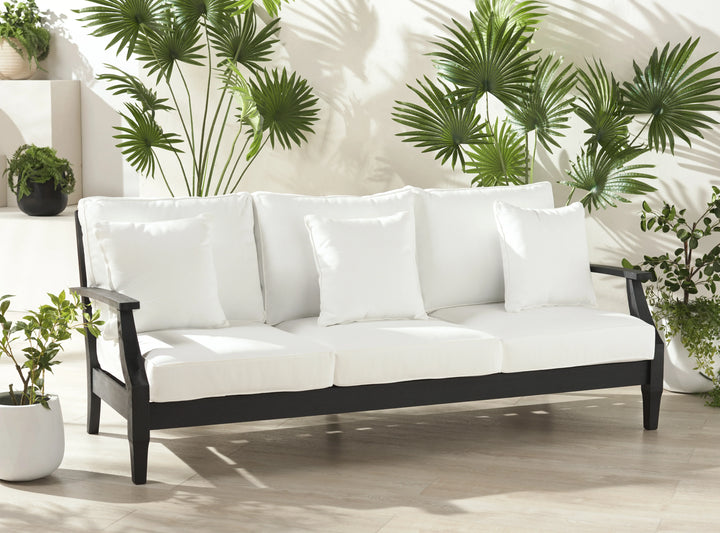 Martinique Wood Patio Sofa - AmericanHomeFurniture