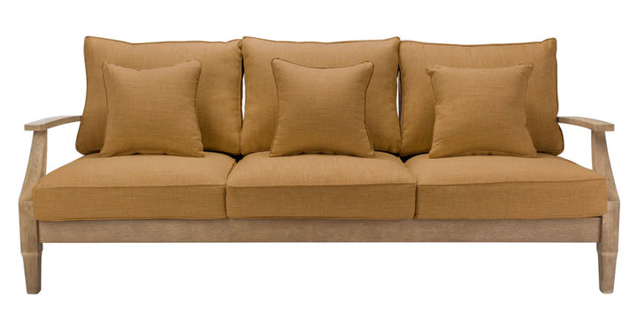 Martinique Wood Patio Sofa