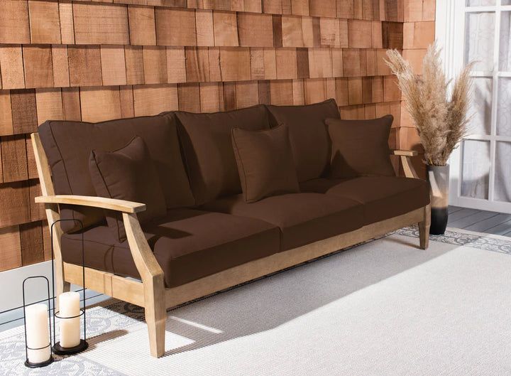 Martinique Wood Patio Sofa