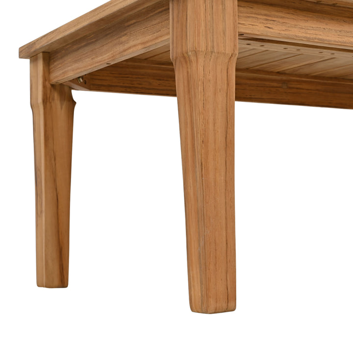 American Home Furniture Safavieh Couture Martinique Teakwood Patio Coffee Table