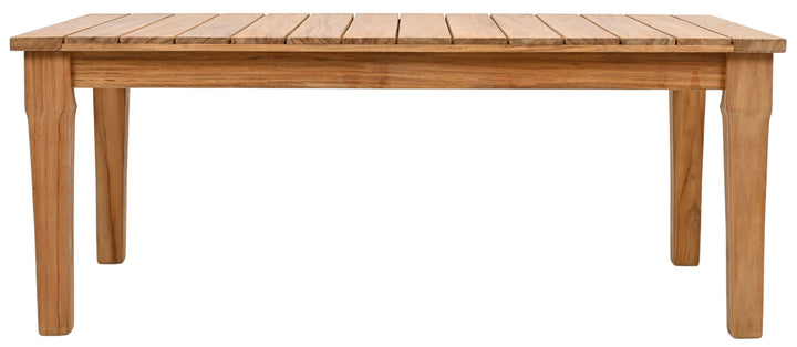 American Home Furniture Safavieh Couture Martinique Teakwood Patio Coffee Table