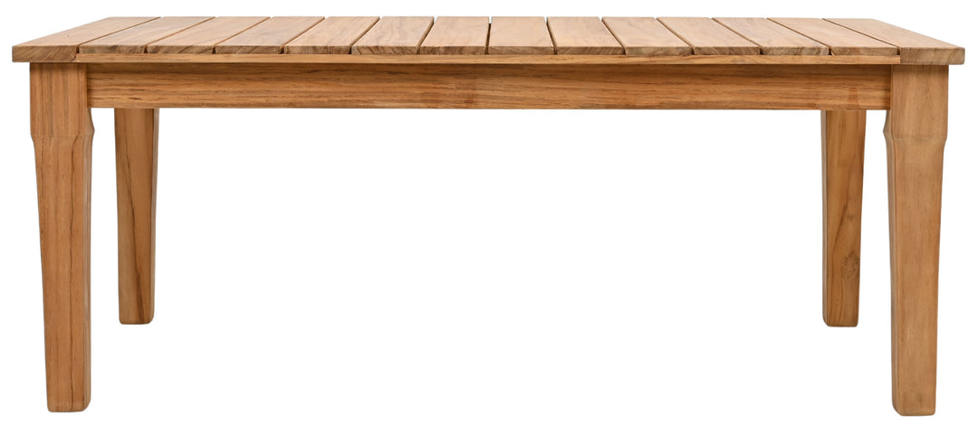 American Home Furniture Safavieh Couture Martinique Teakwood Patio Coffee Table