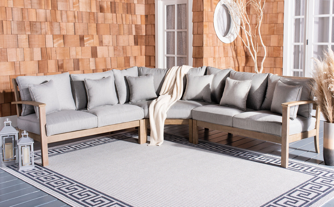 American Home Furniture Safavieh Couture Santa Cruz Patio Sectional Sofa