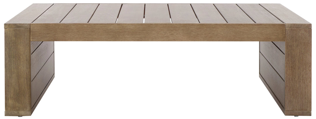 Santiago Eucalyptus Patio Coffee Table - AmericanHomeFurniture