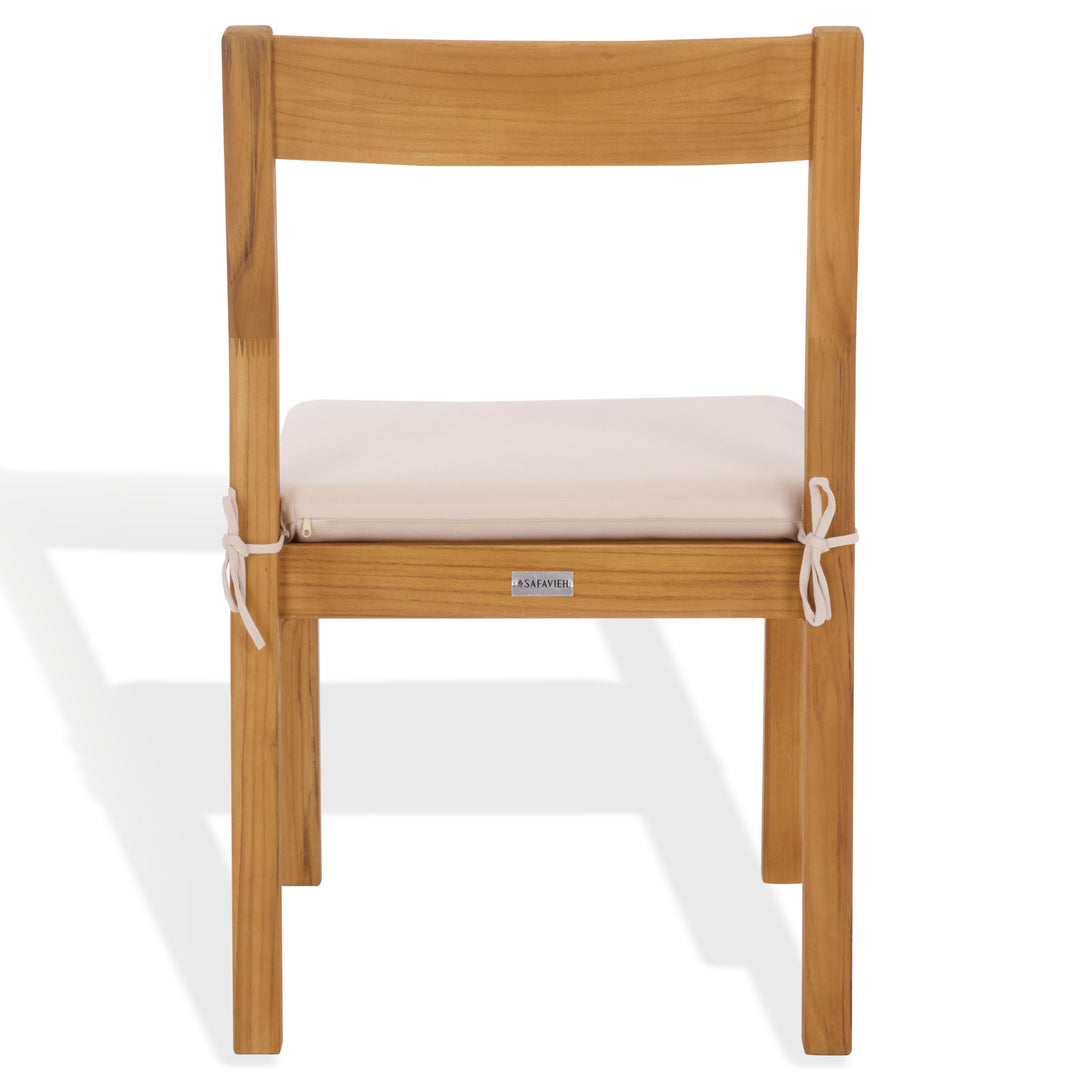 American Home Furniture Safavieh Couture Mayaguana Brazilian Teak Dining Chair