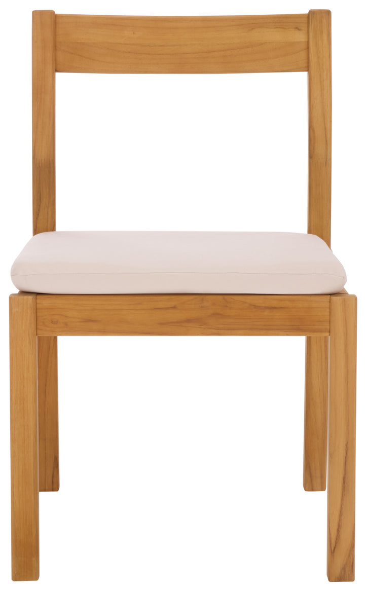 American Home Furniture Safavieh Couture Mayaguana Brazilian Teak Dining Chair