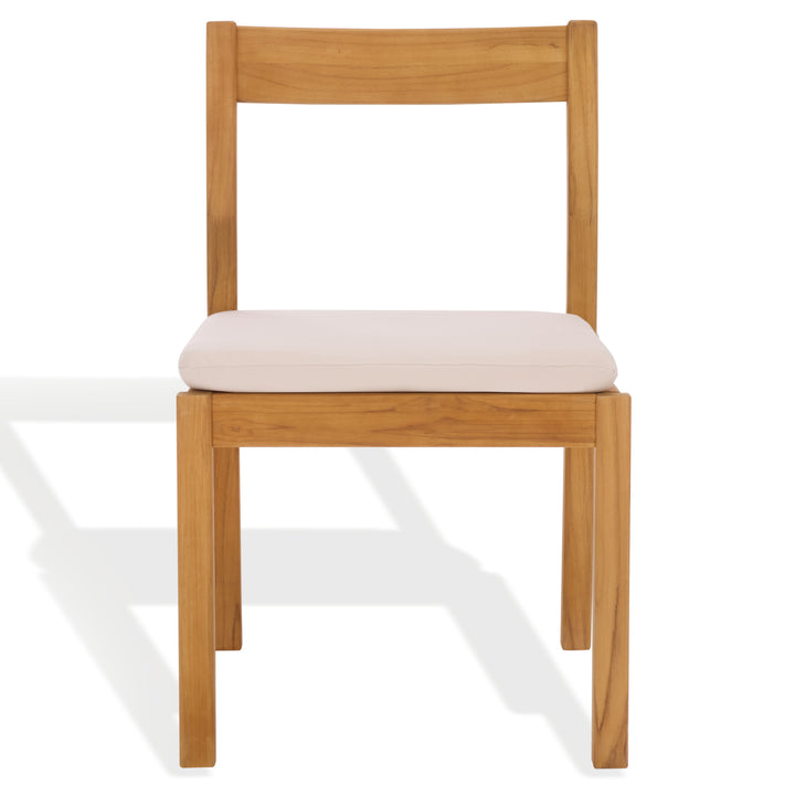 American Home Furniture Safavieh Couture Mayaguana Brazilian Teak Dining Chair