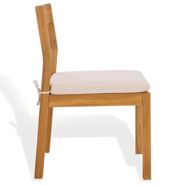 American Home Furniture Safavieh Couture Mayaguana Brazilian Teak Dining Chair