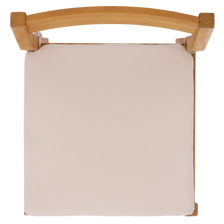 American Home Furniture Safavieh Couture Mayaguana Brazilian Teak Dining Chair