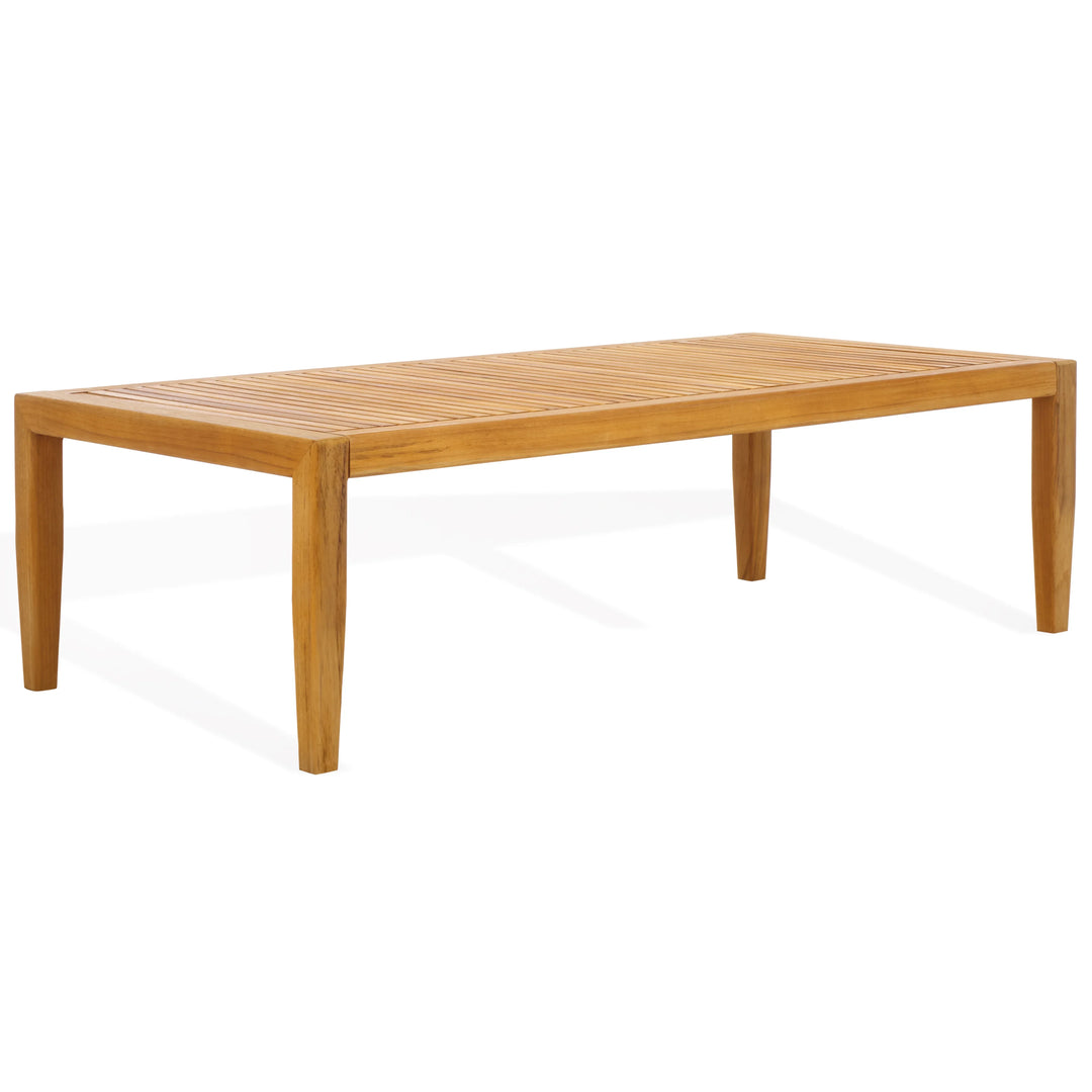 Samoa Brazilian Teak Patio Coffee Table - AmericanHomeFurniture