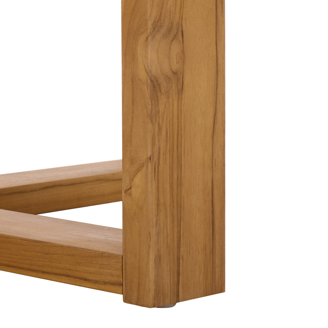 American Home Furniture Safavieh Couture Mayaguana Brazilian Teak Round Dining Table