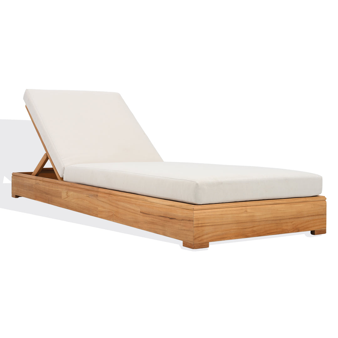 Safavieh Couture Montford Brazilian Teak Chaise