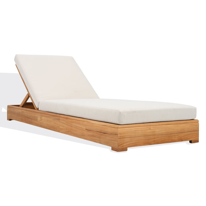 Safavieh Couture Montford Brazilian Teak Chaise