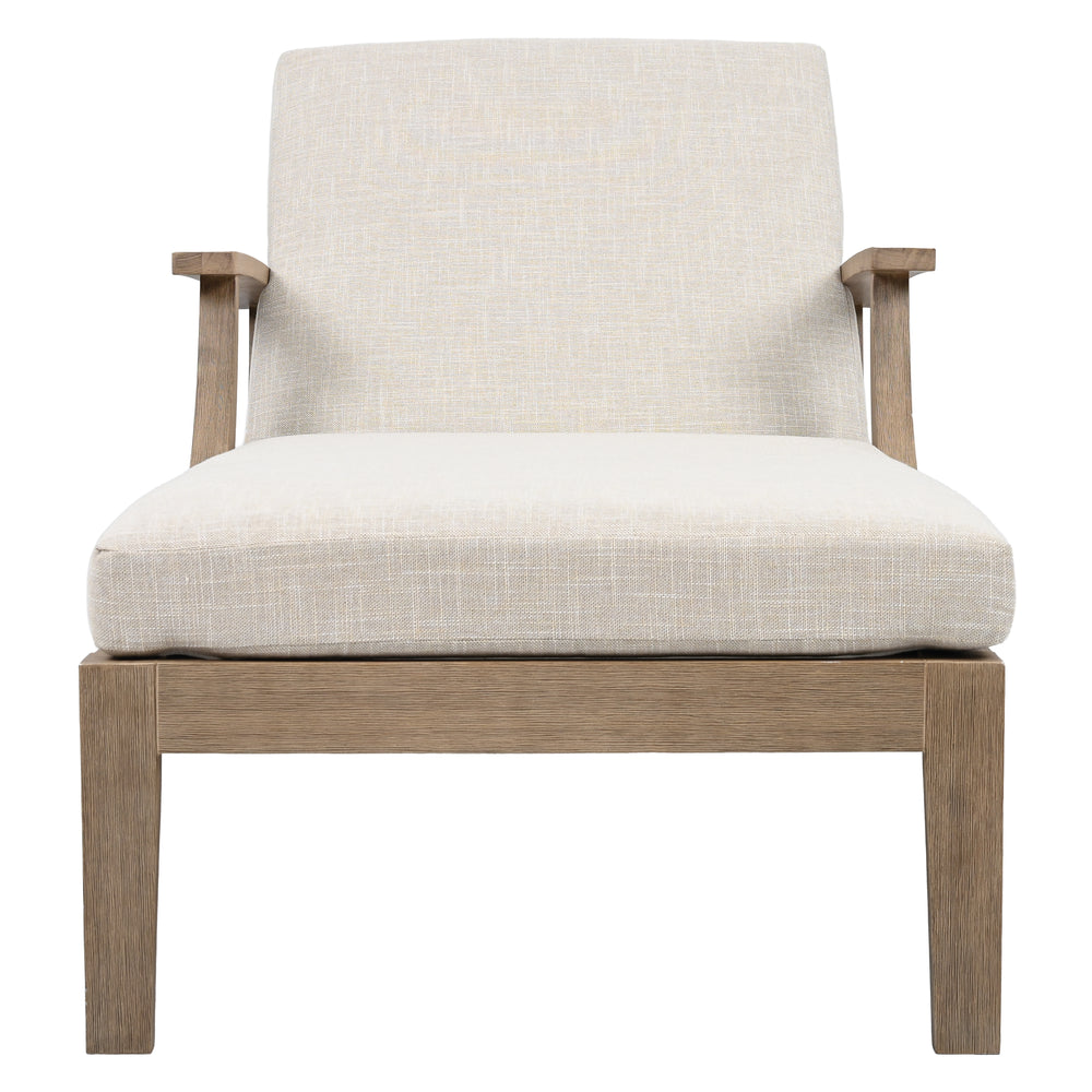 American Home Furniture Safavieh Couture Martinique Wood Patio Chaise Lounge