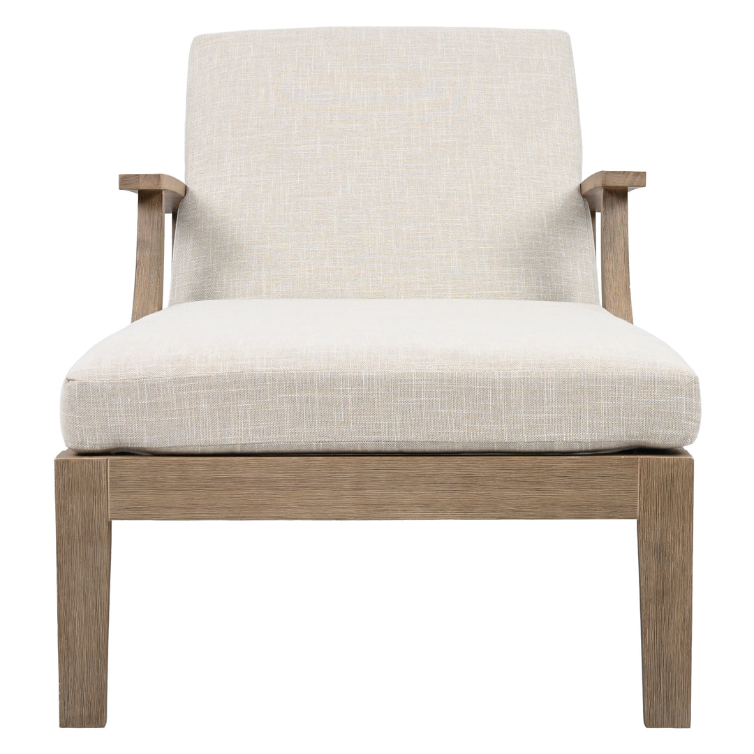 American Home Furniture Safavieh Couture Martinique Wood Patio Chaise Lounge