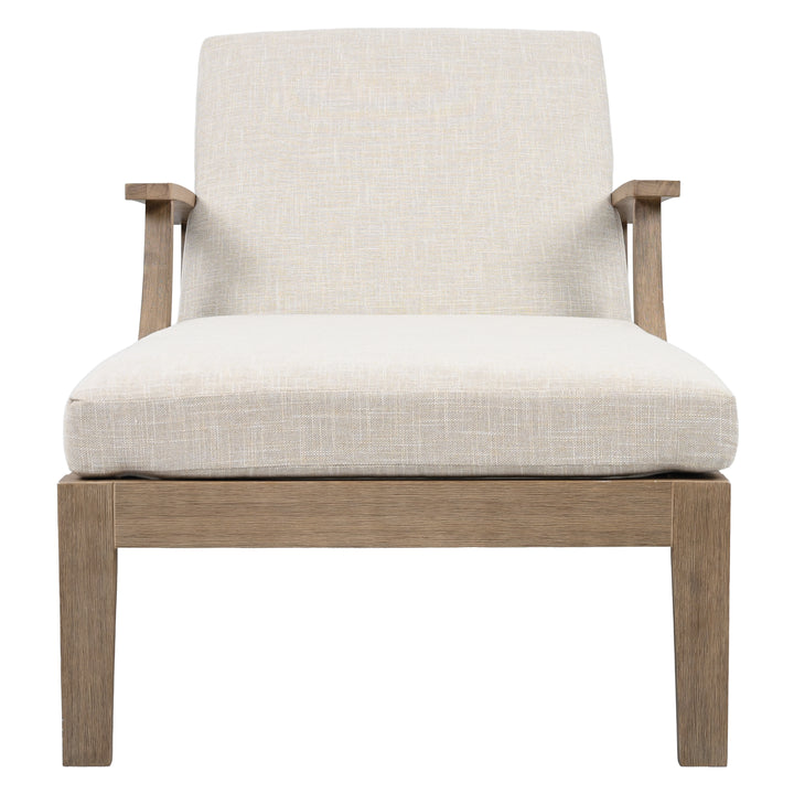 American Home Furniture Safavieh Couture Martinique Wood Patio Chaise Lounge