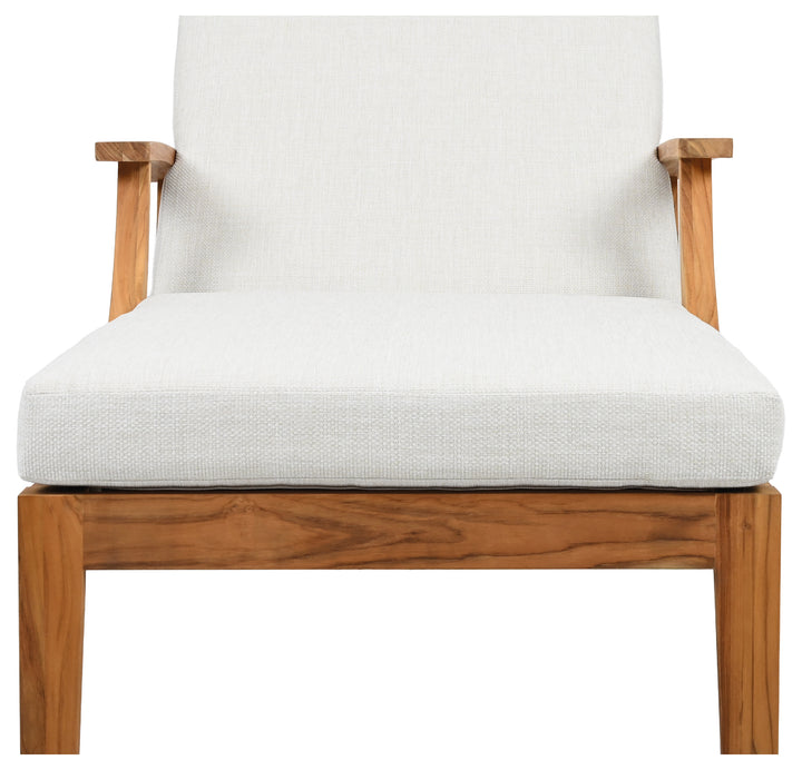 American Home Furniture Safavieh Couture Martinique Teakwood Patio Chaise Lounge