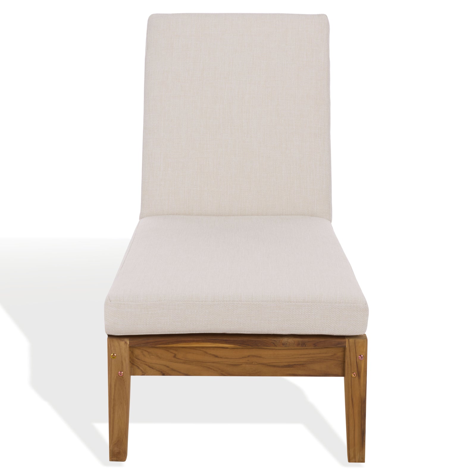 Safavieh Couture Montclair Teak Chaise Lounge