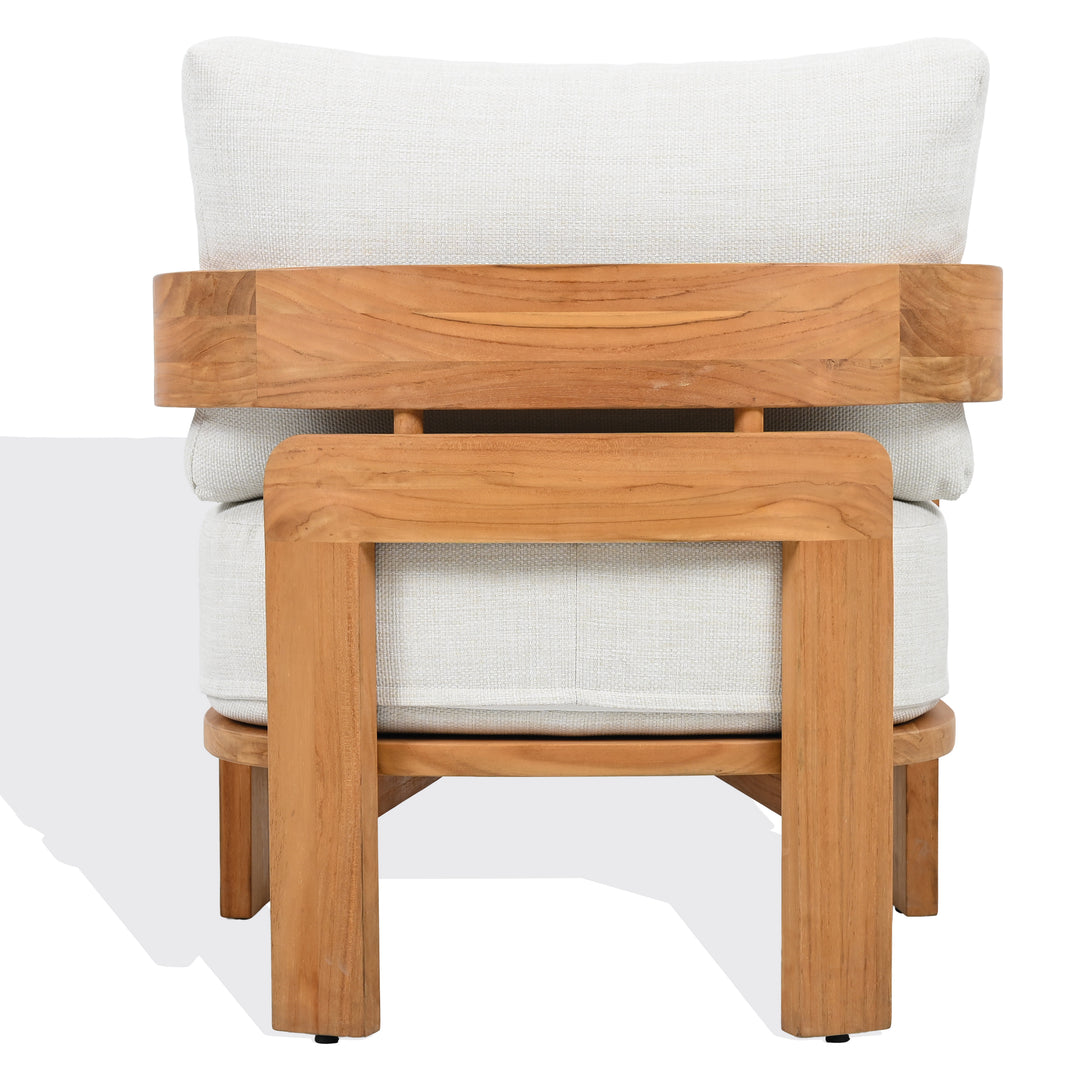 American Home Furniture Safavieh Couture Achilles Teak Patio Chair