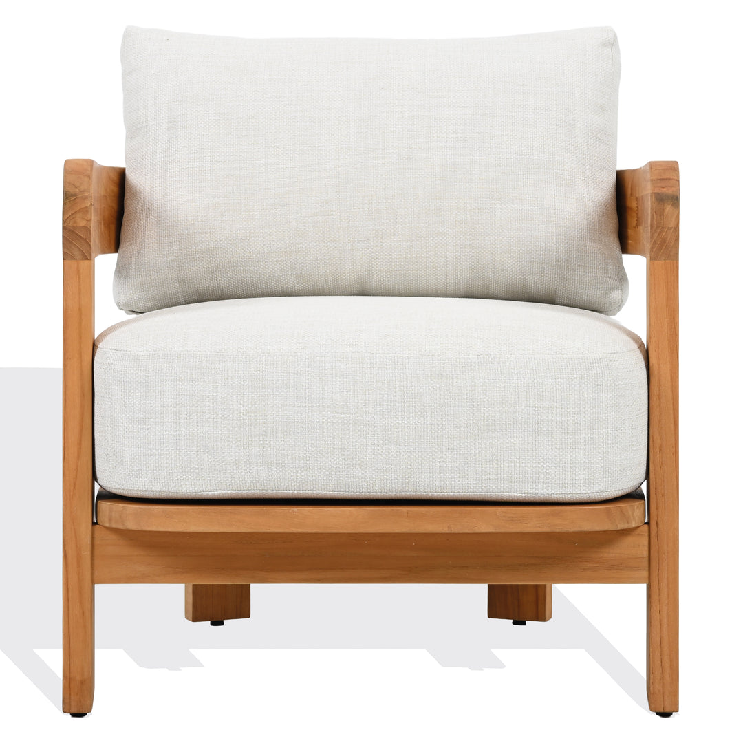 American Home Furniture Safavieh Couture Achilles Teak Patio Chair