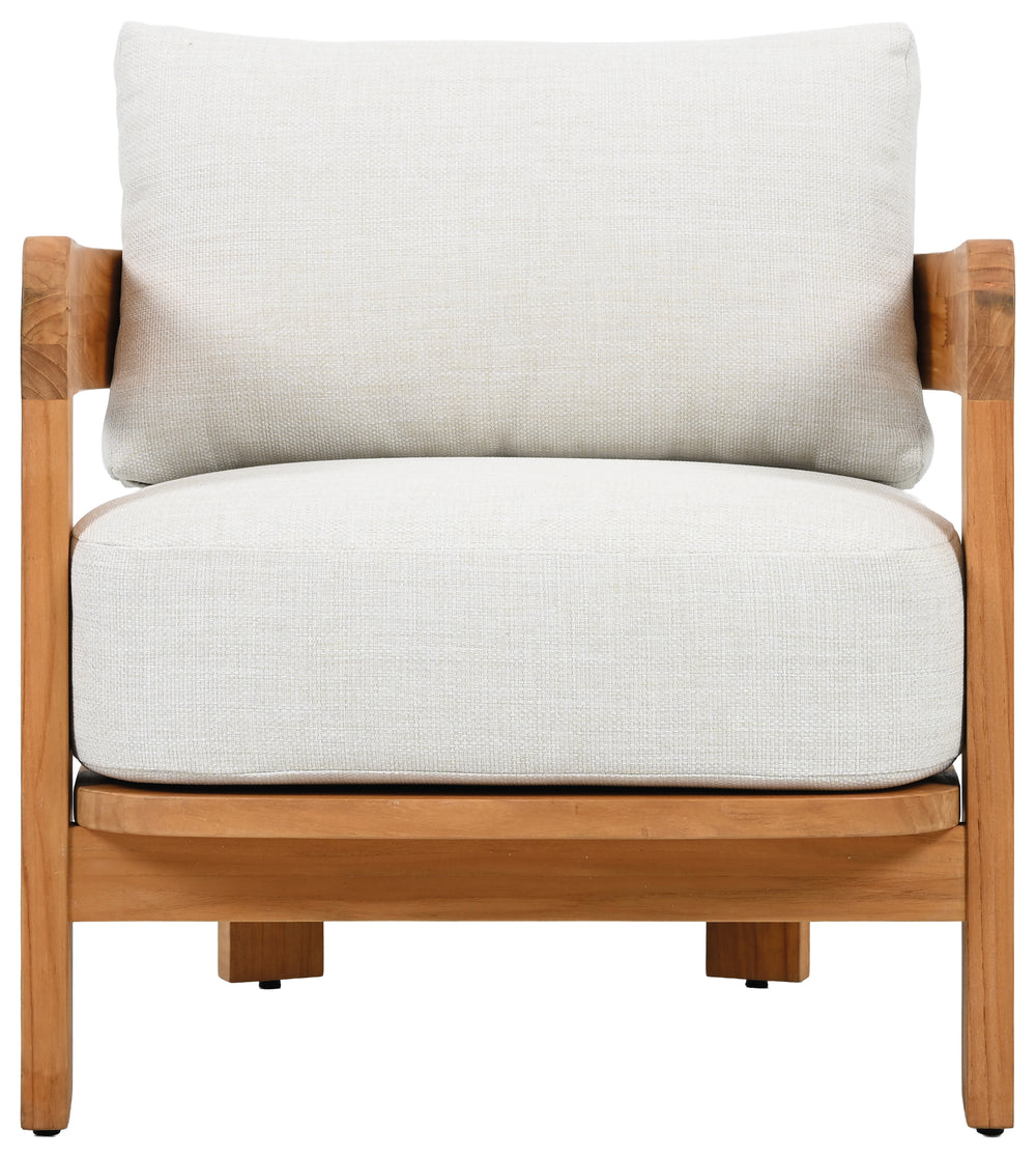 American Home Furniture Safavieh Couture Achilles Teak Patio Chair