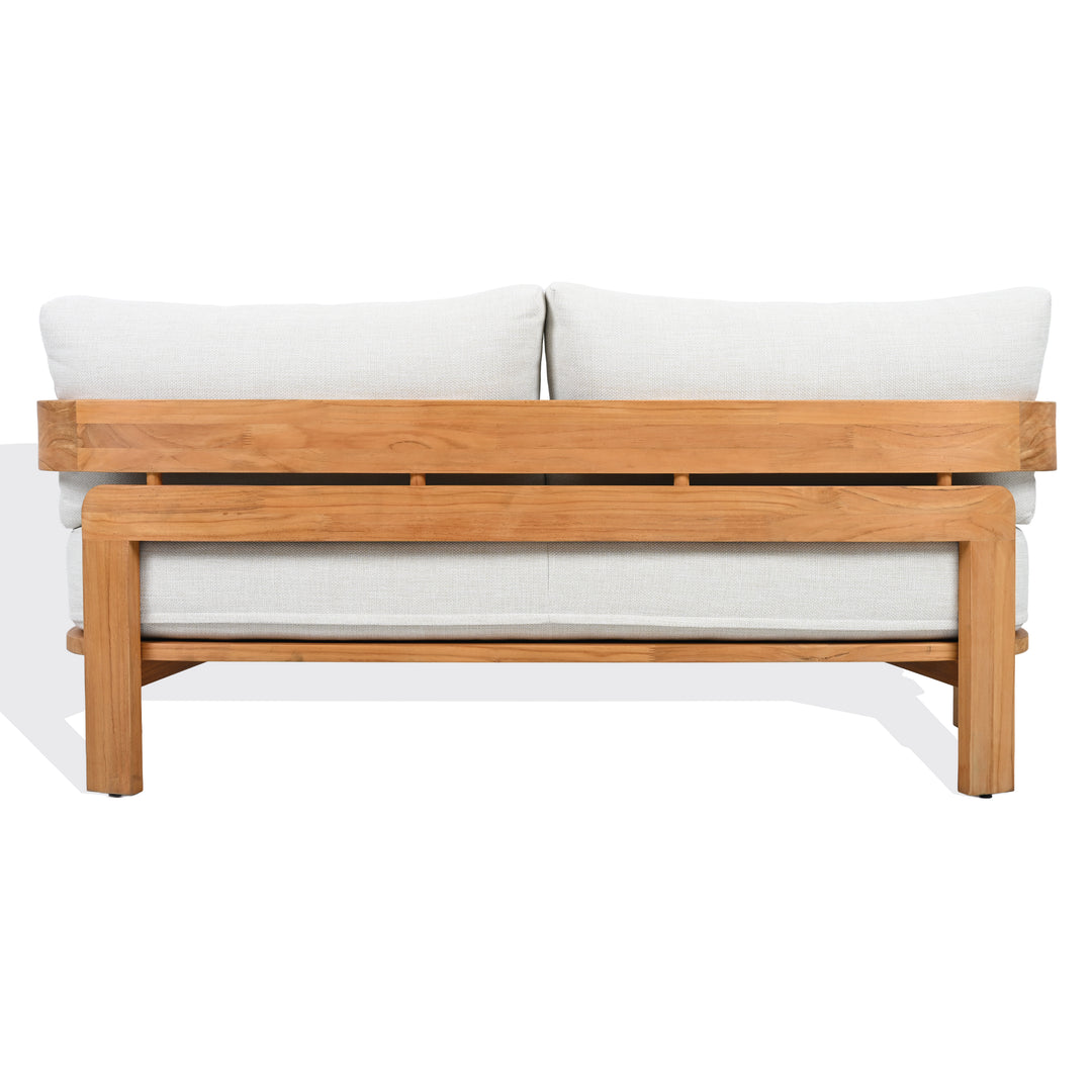 Safavieh Couture Achilles Teak Patio Sofa
