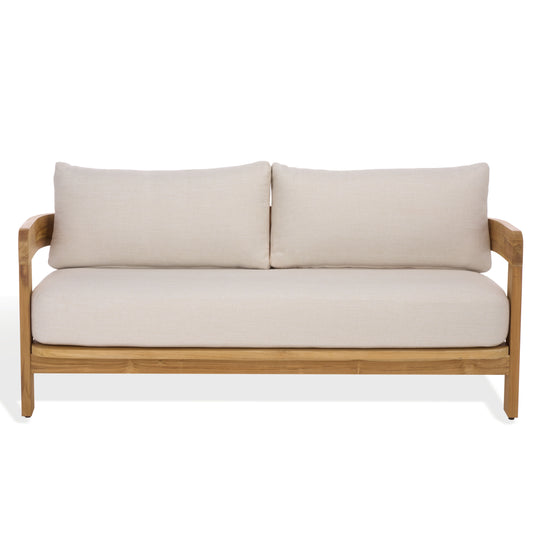 Safavieh Couture Achilles Teak Patio Sofa