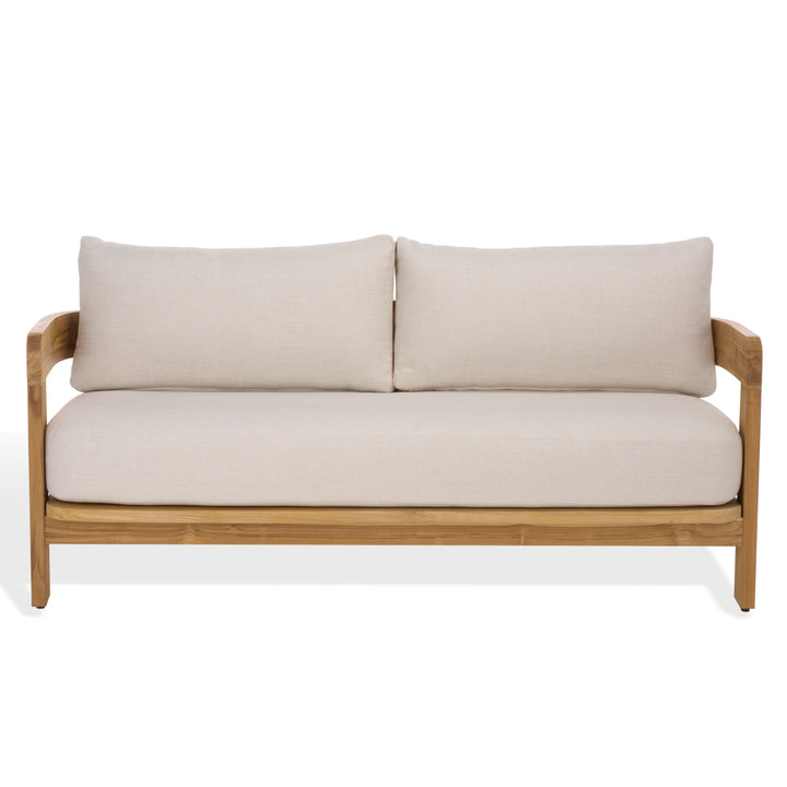 Safavieh Couture Achilles Teak Patio Sofa