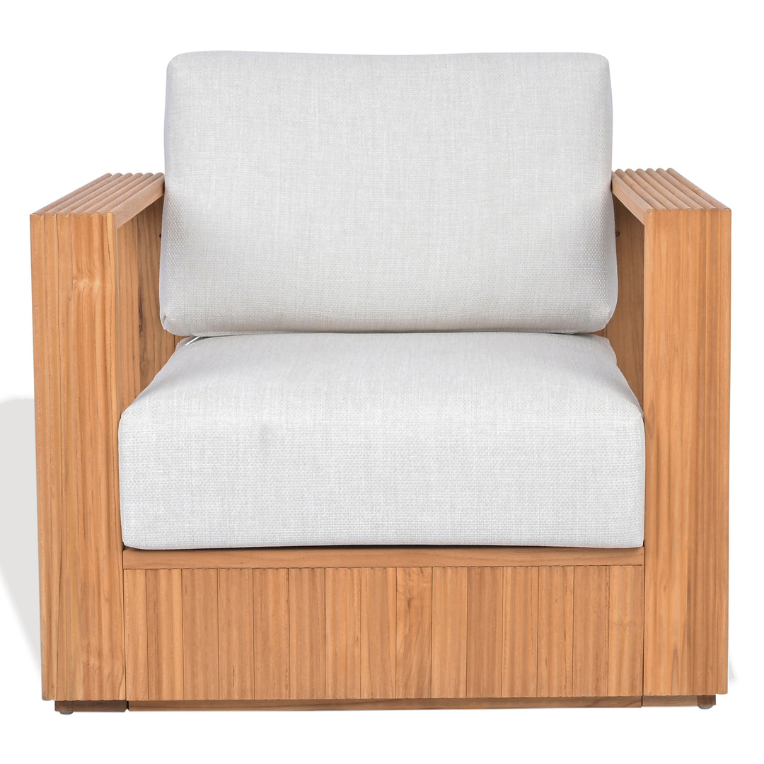 Safavieh Couture St Lucia Teakwood Patio Chair