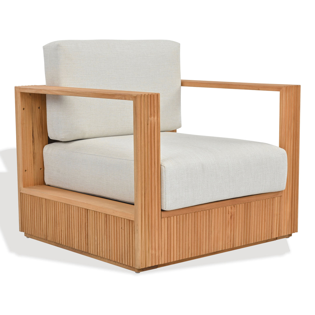 Safavieh Couture St Lucia Teakwood Patio Chair