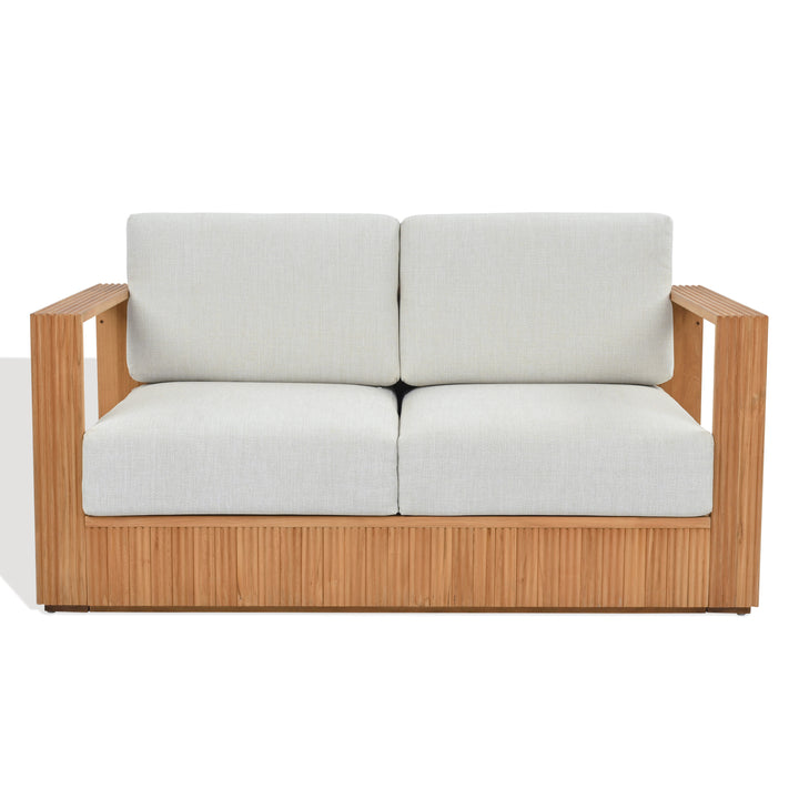 Safavieh Couture St Lucia Teakwood Loveseeat