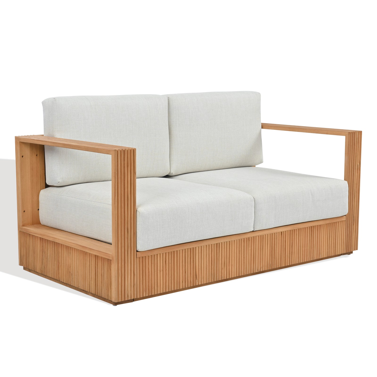 Safavieh Couture St Lucia Teakwood Loveseeat